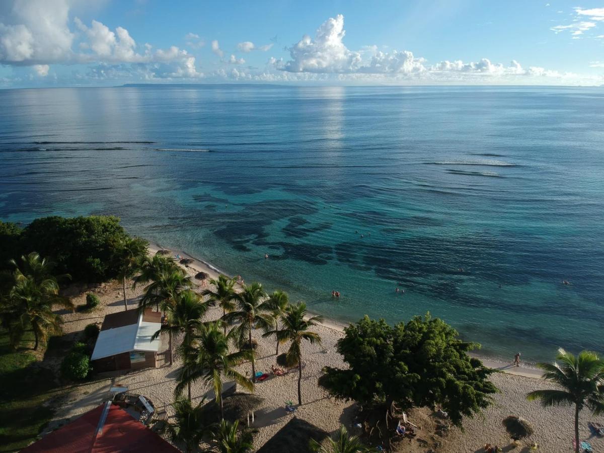 Guadeloupe- Saint-Francois- Residence Anse Des Rochers - Appartement Quart De Villa Etage - Vue Mer- 4 Personnes - Lit Bebe Sur Demande - Citerne Et Wifi Prives -Animaux Ok-Acces Plage Direct -Apnee Bien-Etre Experience Sur Demande Avec Instructeur A Esterno foto