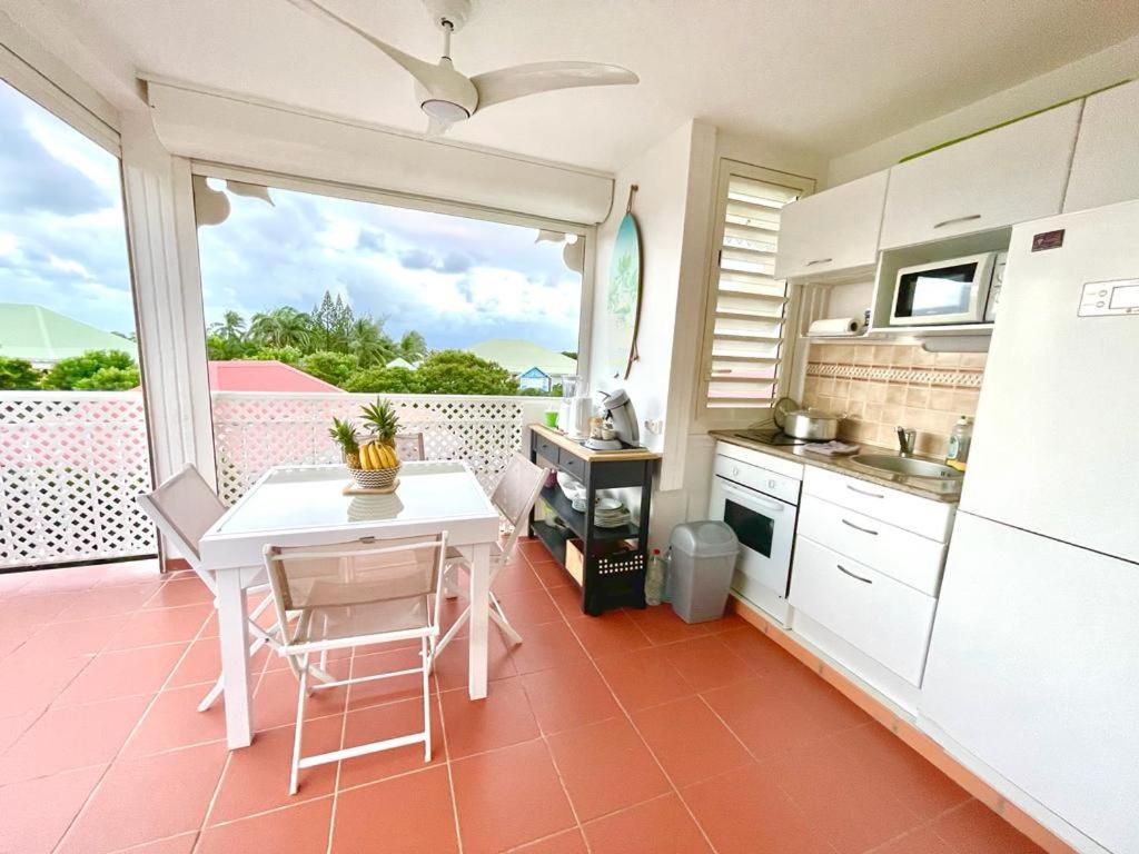 Guadeloupe- Saint-Francois- Residence Anse Des Rochers - Appartement Quart De Villa Etage - Vue Mer- 4 Personnes - Lit Bebe Sur Demande - Citerne Et Wifi Prives -Animaux Ok-Acces Plage Direct -Apnee Bien-Etre Experience Sur Demande Avec Instructeur A Esterno foto