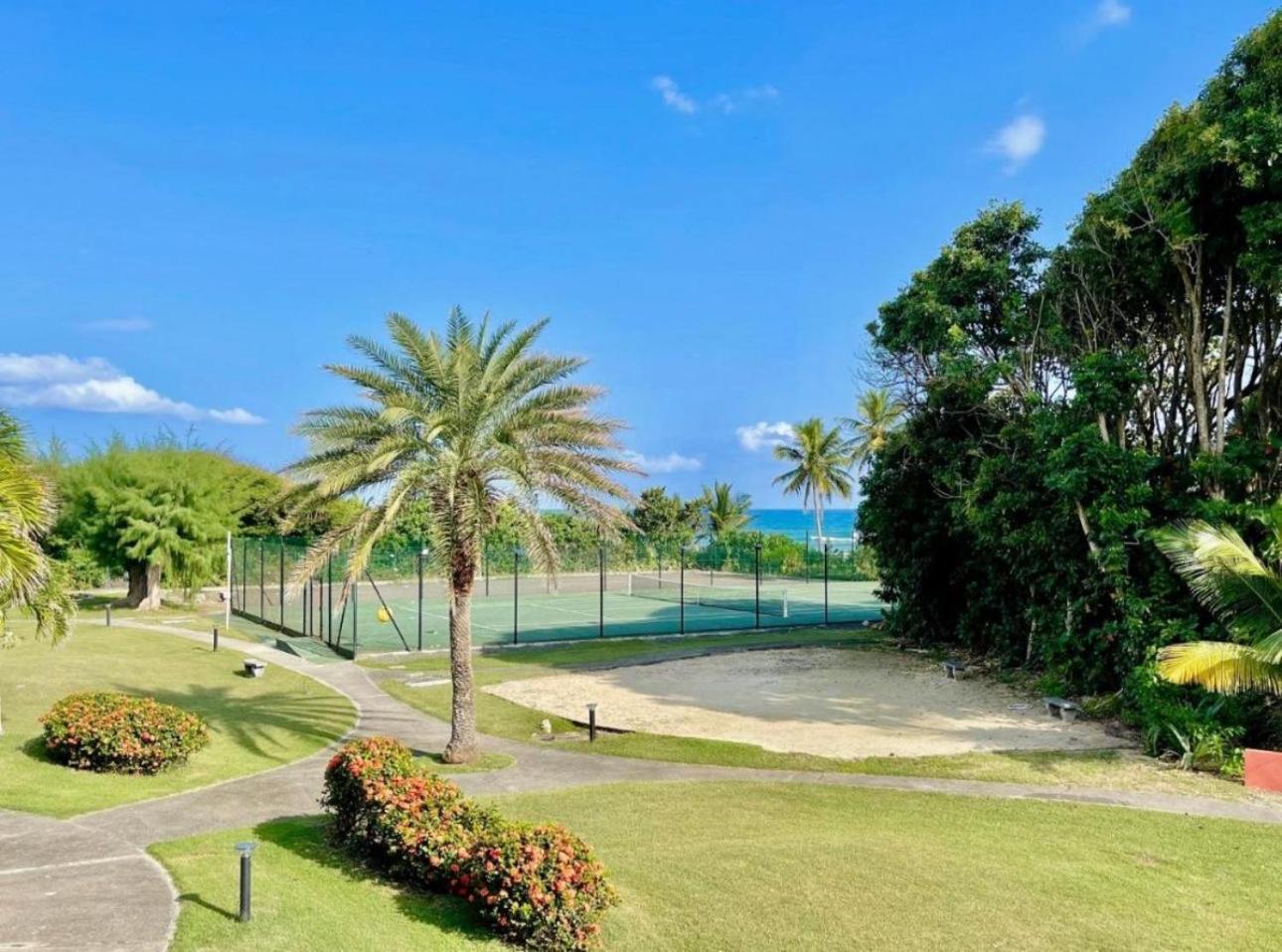 Guadeloupe- Saint-Francois- Residence Anse Des Rochers - Appartement Quart De Villa Etage - Vue Mer- 4 Personnes - Lit Bebe Sur Demande - Citerne Et Wifi Prives -Animaux Ok-Acces Plage Direct -Apnee Bien-Etre Experience Sur Demande Avec Instructeur A Esterno foto