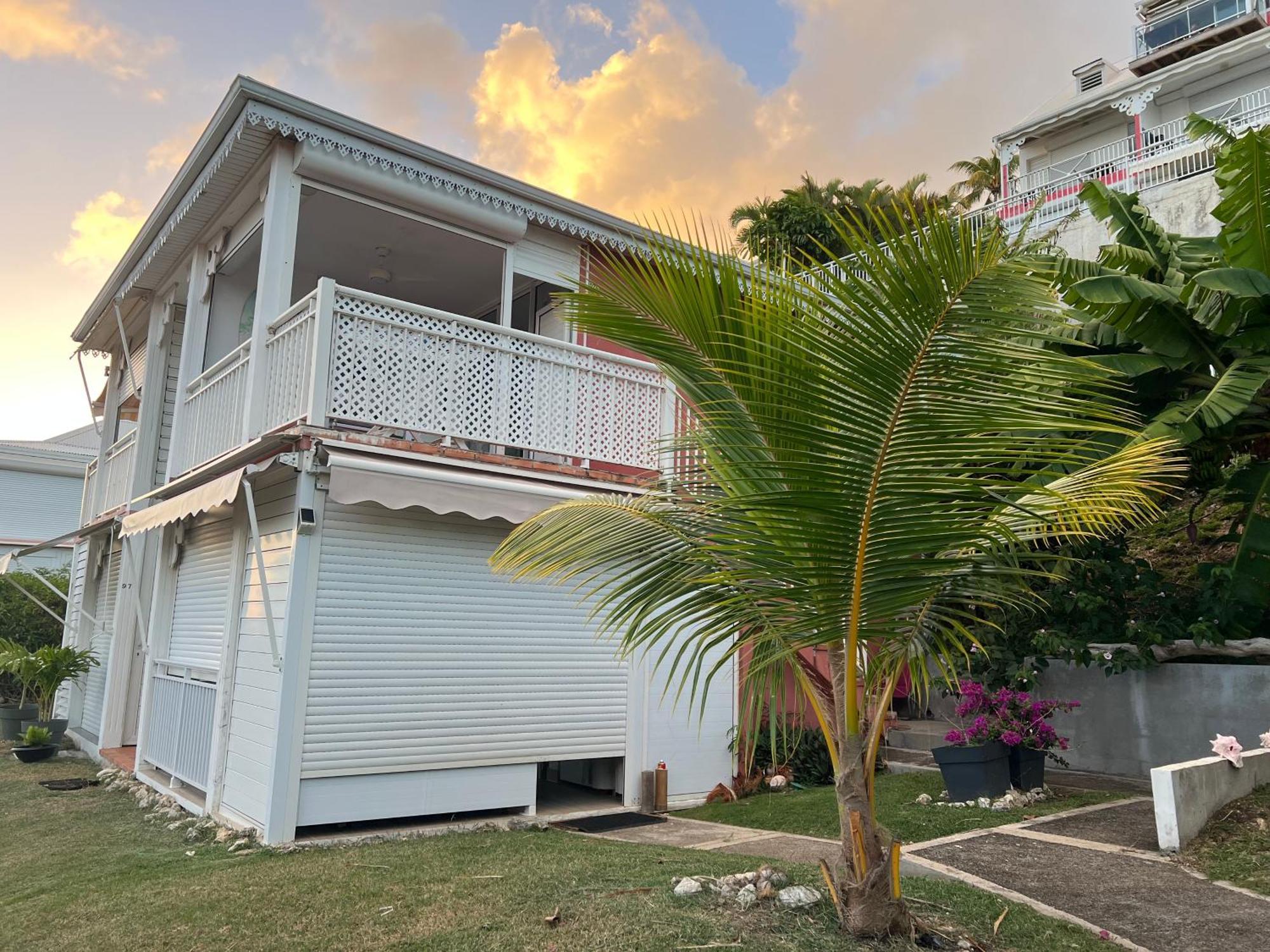 Guadeloupe- Saint-Francois- Residence Anse Des Rochers - Appartement Quart De Villa Etage - Vue Mer- 4 Personnes - Lit Bebe Sur Demande - Citerne Et Wifi Prives -Animaux Ok-Acces Plage Direct -Apnee Bien-Etre Experience Sur Demande Avec Instructeur A Esterno foto
